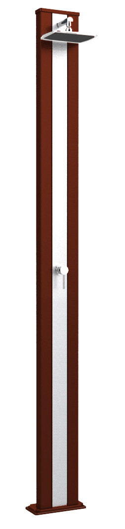 Doccia Solare da Esterno Giardino 30L Miscelatore Arkema Spring S Fascia Inox Oro Van Gogh sconto
