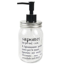 Dispenser Sapone Liquido 380 ml in Vetro VdE Tivoli 1996 Trasparente