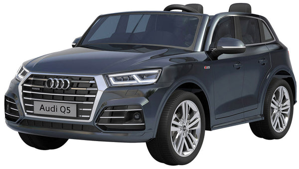 Macchina Elettrica per Bambini 2 Posti 12V Mp4 con Licenza Audi Q5 Quattro Nera sconto