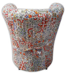 Poltrona Imbottita 65x65x75 cm in Tessuto Renier Vietri
