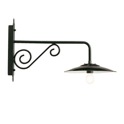 prezzo Lampada Applique Piccola Colore Grigio per Esterno Linea Piatto Antico Sovil