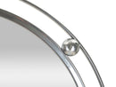 Specchio Kandi 85x7x80,6 cm in Metallo e Specchio Argento      