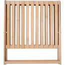 Colonna Bagno 4 Ripiani Pieghevole Salvaspazio 40x33,5x93,5 cm in Bambù Alpina