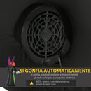 Fantasma Gonfiabile Halloween H240 cm in Poliestere 190D Impermeabile