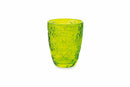 Set 6 Bicchieri Ø8x10 cm in Vetro Villa d'Este Home Tivoli Jungle Multicolor
