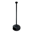 Camino a Bioetanolo a Soffitto Skyfall Serbatoio 850 ml in Acciaio Verniciato Nero