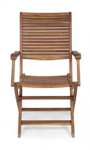 Set 2 Sedie da Giardino 55x64x94h cm con Braccioli Noemi