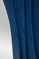 Specchio da Muro Dafne Blu 90x4x165 cm in MDF e Specchio Blu      