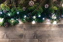 Luci di Natale 1000 LED 45m Bianco da Esterno-Interno Soriani