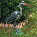 Airone Decorativo H75 cm per Laghetti da Giardino