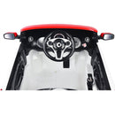 Macchina Elettrica per Bambini 12V Smart Fortwo Cabrio Gialla
