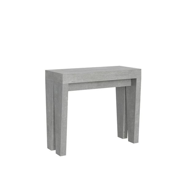 prezzo Consolle Allungabile 90-300x42x77 cm in Nobilitato Grigio