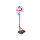Canestro da Basket Altezza 162 cm con Piantana Palla e Pompa di Gonfiaggio    