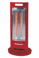 Stufa al Carbonio 1200W 2 Elementi Kooper Marrakech Rosso