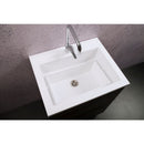 Mobile Lavatoio Sospeso Vasca Zeus in MineralMarmo Apertura a Cassettone 60x48x50 cm Olmo Naturale