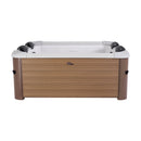 Vasca Idromassaggio da Esterno Spa Smontabile 160x160x65 cm 6 Persone Oslo Amber Pannello OLED