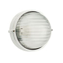 Lampada Plafoniera Tonda Piccola Colore Bianco per Esterno Linea Industriale Sovil