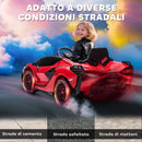 Macchina Elettrica per Bambini 12V con Licenza Lamborghini Sian FKP 37 Rossa