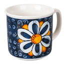 Set 6 Tazze Ø9,2x8,7 cm in Bone China VdE Tivoli 1996 Infinito