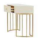 Console Sharon 100x40x75 cm in Pino e MDF e Metallo e Plastica      