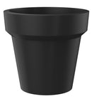 Vaso Ø135x125 cm in Resina Arkema POT L Antracite