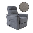 Poltrona alzapersona Alessia 79x94102 cm 2 motori tessuto Twist 03