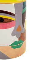 Vaso Piccassy Color Top Ø19x28 cm in Ceramica Multicolor      