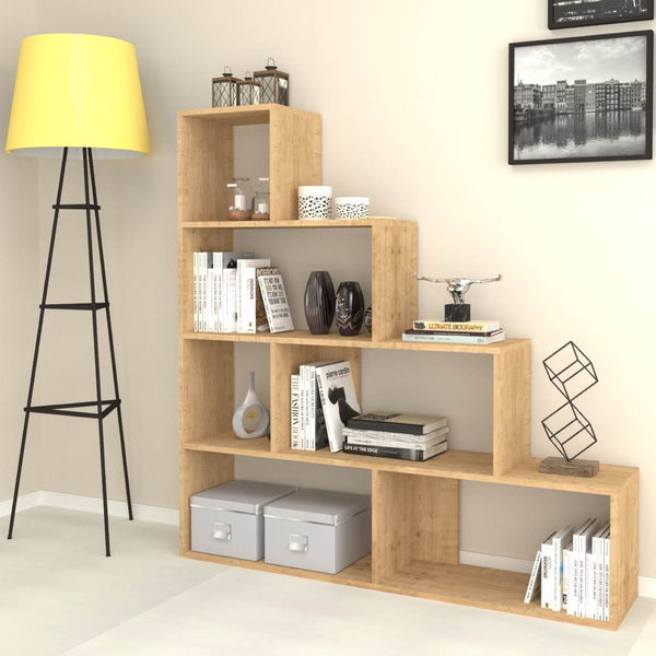 Libreria a scala Alis 145x145 cm rovere online