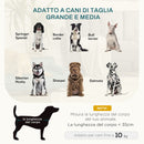 Cuccia Divano per Cani Grandi Sfoderabile e Lavabile 100x62x32 cm Verde 