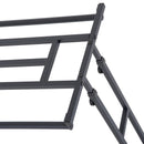 Stander Appendiabiti Nero 101x50.5x118-140 cm 