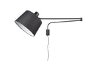Applique da Interno a LED in Metallo Nero Opaco