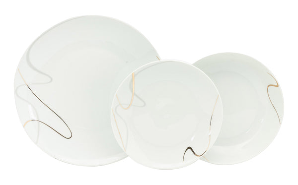 acquista Servizio Piatti 18 Pezzi in Porcellana Collection Opera Decor