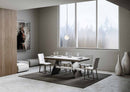 Tavolo Allungabile 180-284x90x77 cm Baita Evolution Bianco Frassino