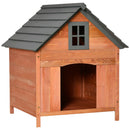 Cuccia per Cani Taglia Piccola Max 30Kg 81,3x91,5x98,5 cm in Legno 