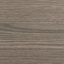 Scrivania Salvaspazio Pieghevole con Libreria 4 Livelli 106x48x128 cm in Legno e Metallo Grigio e Nero 