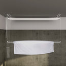 Stendibiancheria da Soffitto Salvaspazio per Interni e Esterni con 5 Aste da 150cm (altezza soffitto 320 cm) Stendinik