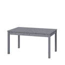Tavolo allungabile 120/160x80x77 cm Firenze cemento