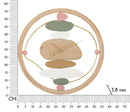 Orologio da Muro Colorful 57x3,8x57 cm in Ferro e MDF Multicolor      