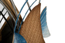 Specchio Marine 68x5x67 cm in Metallo e MDF e Specchio Multicolor      