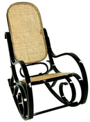 Sedia a Dondolo in Legno Vienna Noce