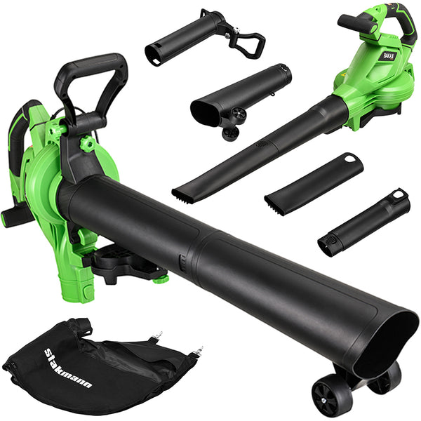 prezzo Aspirafoglie Elettrico da Giardino 3in1 Soffiatore con Sacco di Raccolta 3000 W
