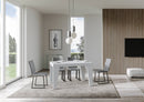 Tavolo Allungabile 140/244x90x77 cm Naxy Bianco Frassino  