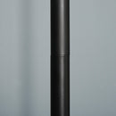 Lampada da Terra con Paralume in Metallo E27 Ø27,5x159 cm  Nera