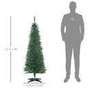 Albero di Natale Artificiale 150 cm 294 Rami Folti Verde  