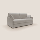 Divano Letto 3 Posti 189x96x96 cm Evans in Tessuto Panna