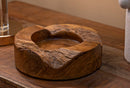 Svuotatasche Erusi Plus Ø21x6 cm in Teak Riciclato      