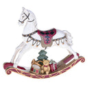 Statuina Cavallo a Dondolo 18,5 cm in Resina