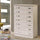 Cassettiera Settimino 75 111x76x42 cm olmo