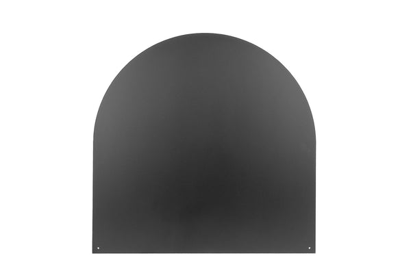 online Piastra Salvapavimento Semitonda Protezione per Stufe e Camini in Ferro 84x84 cm