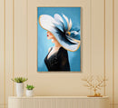 Dipinto su Tela Laccato Dori con Cornice 62x4x92 cm in Pino e Tela e Plastica      